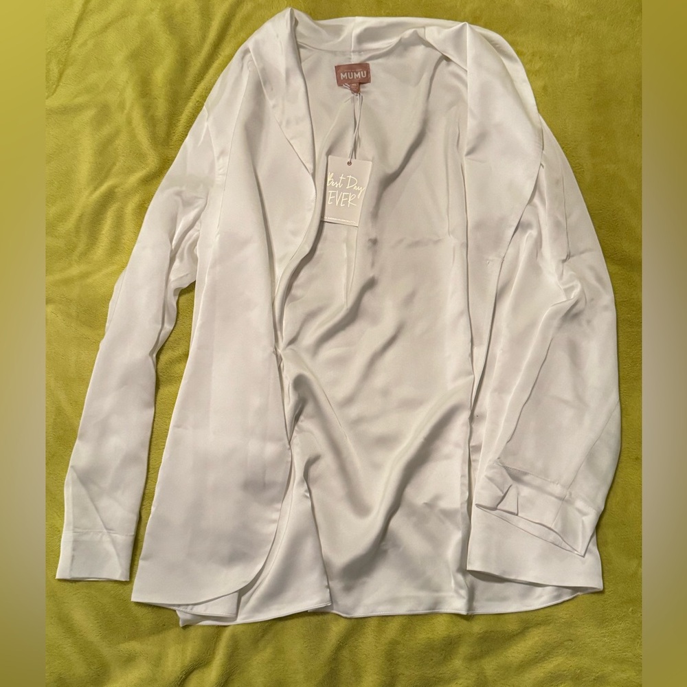 Show Me Your Mumu White Felix Blazer